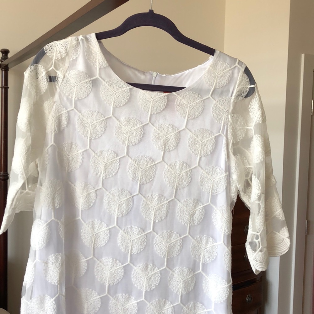 Tracy Negoshian White Dress